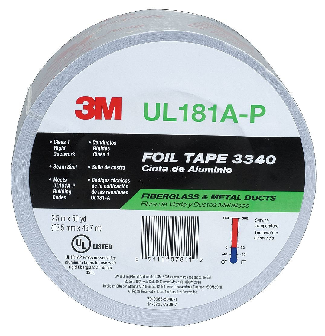 3M Aluminum Foil Tape 3340